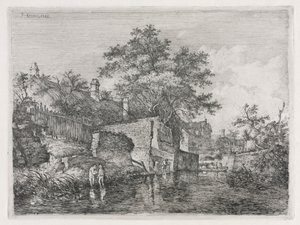 New Millsin edessä, 1813. tekijältä John Crome