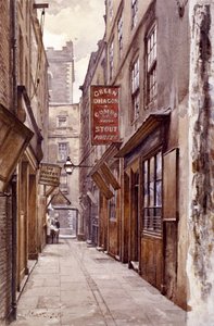 Botolph Alley, Lontoo, 1886 tekijältä John Crowther