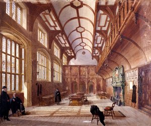 Charterhousen sisustus, Lontoo, 1885 tekijältä John Crowther