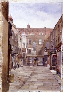 Nahkakauppiaiden rakennukset, London Wall, Lontoo, 1883 tekijältä John Crowther