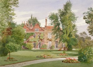 Sivukuva Raleigh Housesta, Brixton Hill, Lambeth, Lontoo, 1887 tekijältä John Crowther
