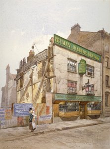 Sieven pubi, Church Street, Minories, Lontoo, 1886