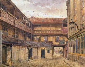 White Hart Inn, Southwark, 1879 tekijältä John Crowther