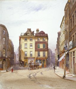 Wych Street ja Holywell Street, Westminster, Lontoo, 1881 tekijältä John Crowther