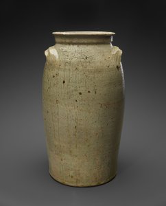Churn, c. 1850-1883 (alkalilasitettu kivitavara)
