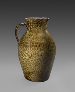 Kannu, c. 1850-1883 (alkalilasitettu kivitavara)