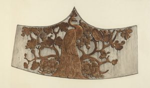 Peacock Stern -veisto tekijältä John Davis