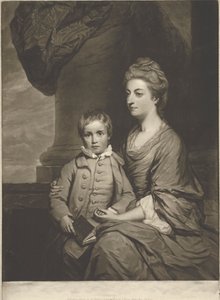 Elizabeth, Pembroken kreivitär, ja Rt. Kunnia. George, lordi Herbert tekijältä John Dixon