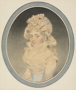 Lady Caroline Wrottesley, 1792. tekijältä John Downman