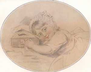 Muotokuva kunnia. Henry Burrell lapsena, 1784, 1917 tekijältä John Downman