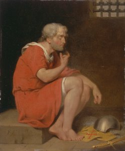 Robert, Normandian herttua, vankilassa tekijältä John Downman