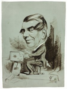 Pianonsoittajan karikatyyri tekijältä John Doyle