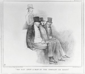 Saatat tuntea miehen yrityksensä perusteella, 1833 tekijältä John Doyle