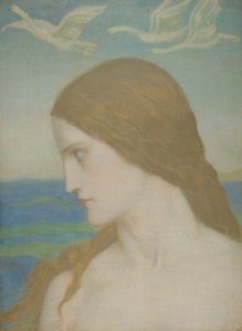 Venus, joka ei koskaan valmis, 1910-20 (tempera kankaalle)
