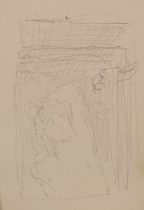 Nimetön [mieshahmo] (lyijykynä) tekijältä John Duncan