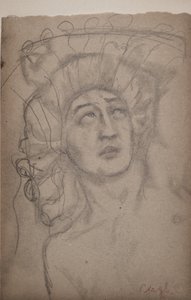 Nimetön [mieshahmo] (lyijykynä) tekijältä John Duncan