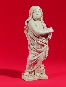 Lydia Dwight Resurrected, 1674 (lamellilasitettu kivitavara) tekijältä John Dwight