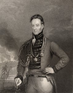 Sir Charles Shipley, Grenadan kuvernööri, kaivertanut H. Cook, National Portrait Gallerysta, osa IV, julkaistu n. 1835