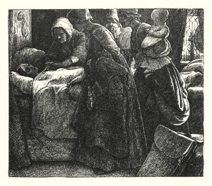 Lord of Burleigh (kaiverrus) tekijältä John Everett (after) Millais