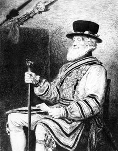 The Yeoman of the Guard, printti Charles Waltner