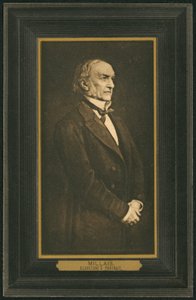 William Gladstone, Britannian pääministeri (litho)