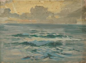 Merimaisema, 1800-luvun loppu - 1900-luvun puoliväli (öljy paperille) tekijältä John Everett