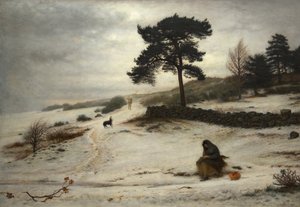Puhalla puhalla puhalla sinä talvituuli tekijältä John Everett Millais