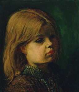 Tytön pää tekijältä John Everett Millais