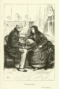 Anthony Trollopen kuvitus Phineas Finnille tekijältä John Everett Millais