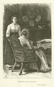 Anthony Trollopen kuvitus Phineas Finnille tekijältä John Everett Millais
