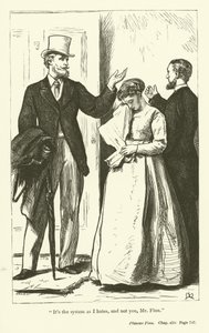 Anthony Trollopen kuvitus Phineas Finnille tekijältä John Everett Millais