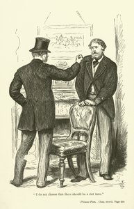 Anthony Trollopen kuvitus Phineas Finnille tekijältä John Everett Millais