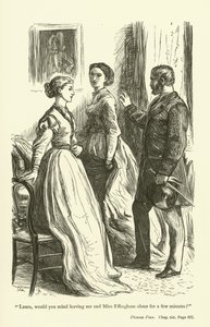 Anthony Trollopen kuvitus Phineas Finnille tekijältä John Everett Millais