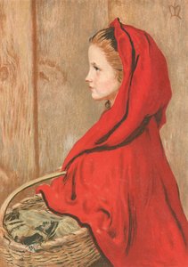 Pieni Punahilkka tekijältä John Everett Millais