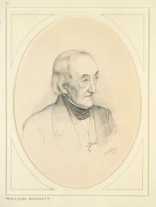 William Bennettin muotokuva, 1850 tekijältä John Everett Millais