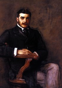 Sir Arthur Seymour Sullivan (1842-1900). J. E. Millais