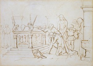 Ristiretkeläisten paluu, 1840 tekijältä John Everett Millais