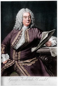 George Frideric Handel, saksalaissyntyinen brittiläinen barokkisäveltäjä, 1749