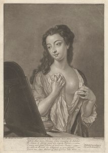 Lady with Glass tekijältä John Faber the younger