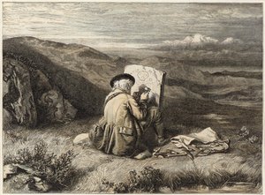 Vanha kuolleisuus (chromolitho)