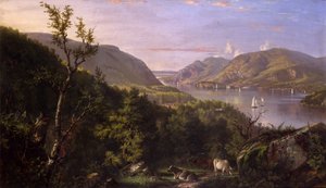 Näkymä Highlandsille West Pointista, 1862
