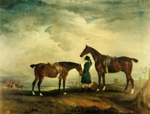 "The Hunter and the Hack: A Typical Cob", 1800-luvun alkupuoliväli, 1944.