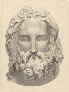 Antiikkinen partapää tekijältä John Flaxman