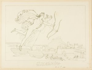Apollo ja Diana tekijältä John Flaxman