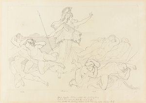 Athena ja tuulet tekijältä John Flaxman