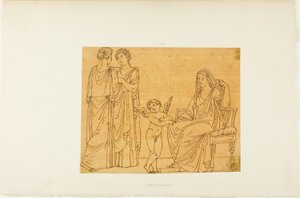Amor ja kolme naista tekijältä John Flaxman