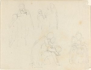 Neljä hahmoryhmää tekijältä John Flaxman