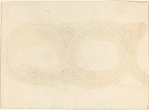Disseny de vora ornamental amb figures femenines alades finlandès tekijältä John Flaxman