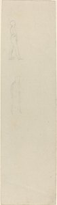 Tutkimusarkki [recto and verso] tekijältä John Flaxman