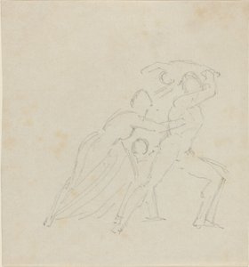 Tutkimus "The Fury of Athamas" tekijältä John Flaxman